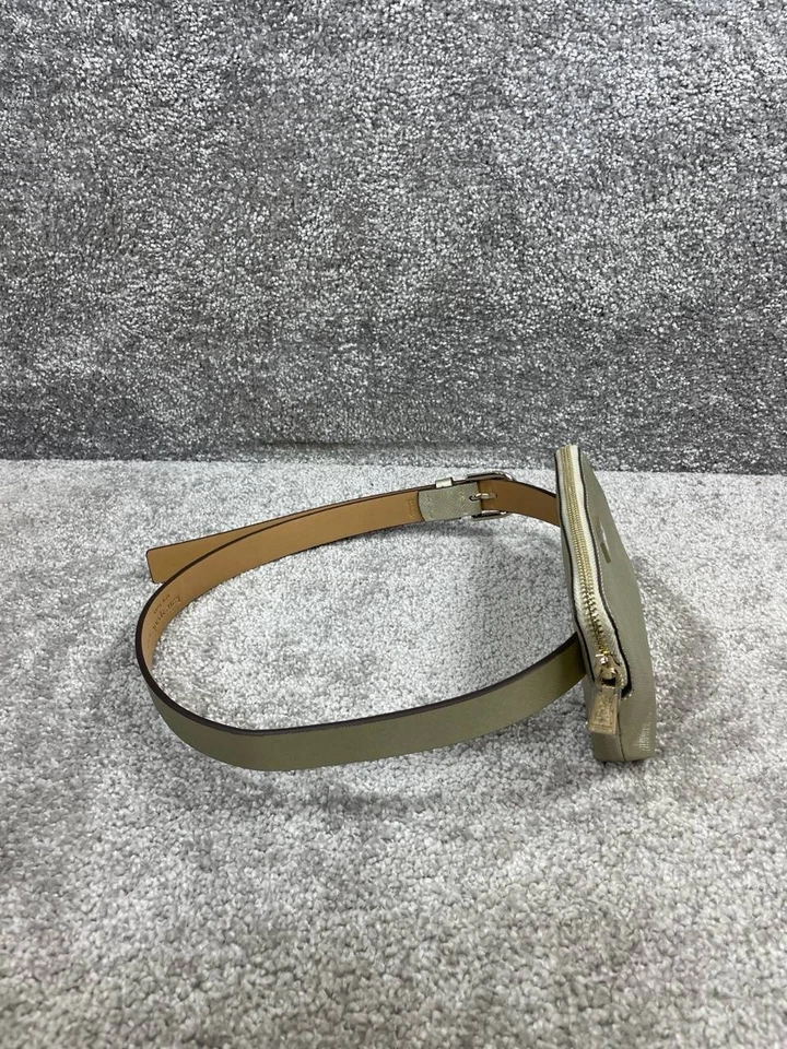 Bolso Kate Spade New York Mujer Cuero Gris Top Cremallera Cinturón Cintura Ajustable Foto 4 de 4