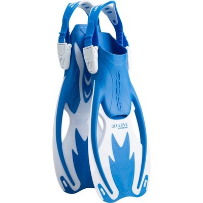 Cressi Unisex Rocks Fins With Adjustable Straps, Color, and Size Options
