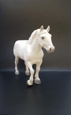 BREYER White  Gray PERCHERON DRAFT HORSE Breeds Collection - ROY MOLD