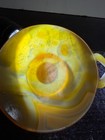 Rare Antique/ Vtg. Chinese Banded Cameo Agate Dish — photo 5