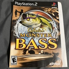 PS2 Sony PlayStation 2 Original Instruction Manuals Only - Fishing / Sports