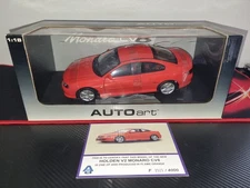 1:18 Autoart Holden Cv8 Monaro V2 Flame Orange