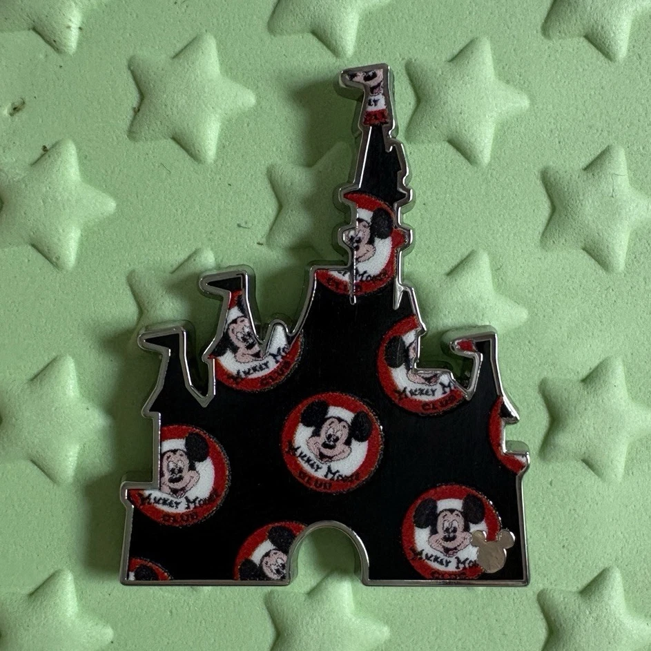 2025 Hidden Disney Mickey Mouse Club Castle Pin