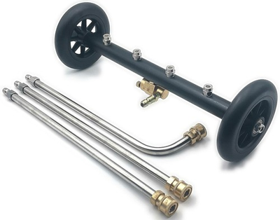 #ad 2 in 1 16quot; Dual Function Undercarriage Pressure Washer Cleaner Surface Clean... $47.69