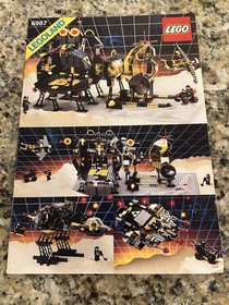 LEGO Blacktron 6987 Message Intercept Base - 100% Complete