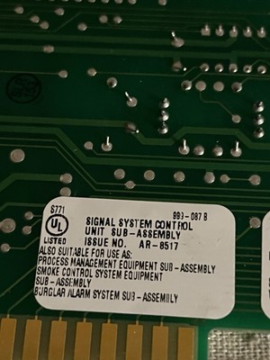 SIMPLEX 8 ZONE CLASS B MODULE SUB-ASSEMBLY MODEL NO 4100-5005 742-655 Immed Ship