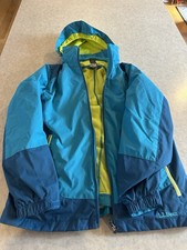 L.L. BEAN PARKA with removable fleece Girls 14/16 excellent condition