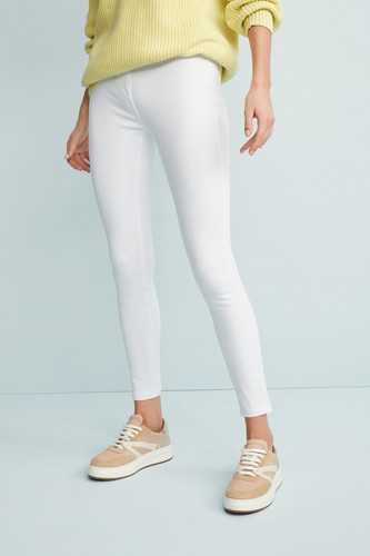 NUEVOS JEGGINGS MUJER NEXT TALLA 20 Reg, Blanco Elástico Denim Legging Jeans - Imagen 7 de 7