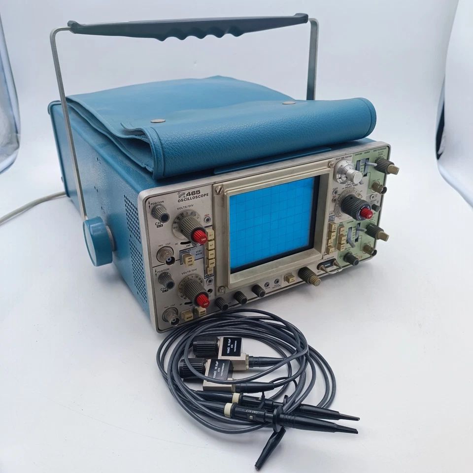 Osciloscopio de almacenamiento Tektronix 465 100 MHz Osciloscopio de 2 canale... - Imagen 2 de 4