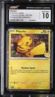 Pokemon Pikachu Temporal Forces 051/162 Pokemon Day Coll. CGC 10 Gem Mint