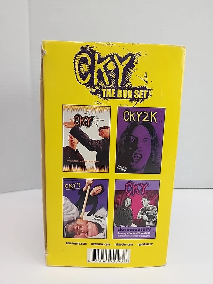 CKY VHS The Box Set CKY2K, CKY 3, CKY Documentary - Image 3 of 4