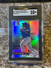2017 Bowman Chrome Draft Refractor Vladimir Guerrero Jr SGC 10 Gem Mint Rookie 
