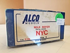 Alco Models New York Central Milk Reefer Box Car - Pro Painted