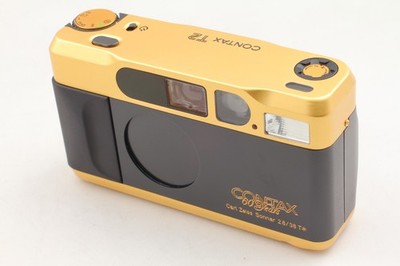 Unused in Box] Contax T2 Gold 60th Anniversary Limited Film Camera