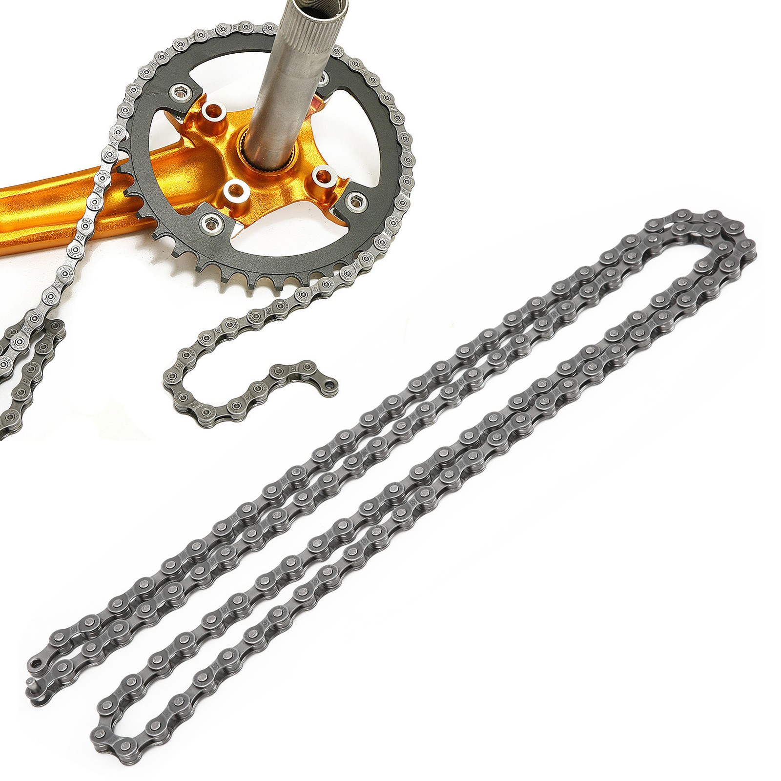 HOT 6/7/8 Speed Bike Chain Reusable Replacement Steel Bicycle Chain BA