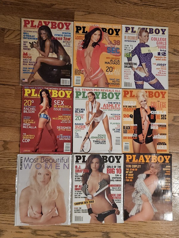 Vintage Playboy Magazine Lot Of 9 - 1990+newer 💥Teri Copley💥Kiana Tom💥