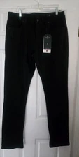 The Perfect Jean NYC Slim Fit Stretch Denim Mens Black (36x32) NEW W/TAGS