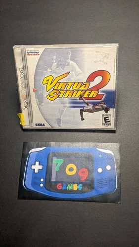Virtua Striker 2 (Sega Dreamcast, 2000) CIB COMPLETE