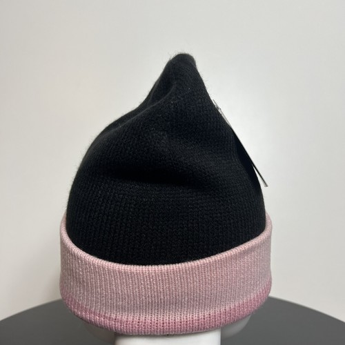Berretto/Cappello reversibile Victoria’s Secret Signature Stripe Oink nero taglia unica - Foto 3 di 10