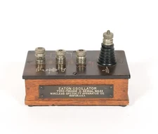 1918 Wireless Specialty Apparatus Co. Eaton Oscillator * Scarce Radio Instrument