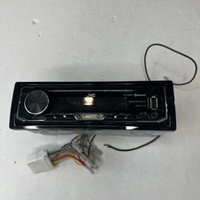 JVC Kenwood Stereo Radio Deck YJ1-125K-00 USB BT Bluetooth Aux. Serial 073X3931