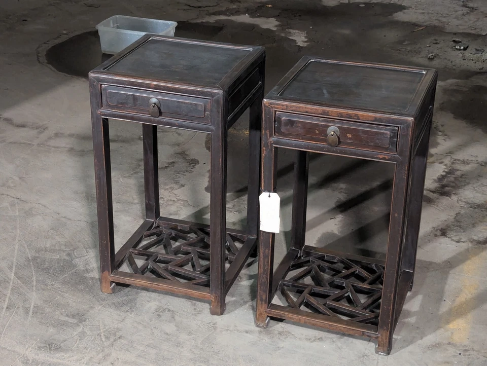 Antique Chinese Tea Table from Shanxi Province C. 1800 - Image 3 of 4