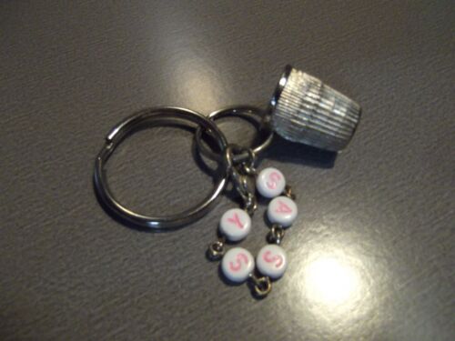 Unique Collectible Key Chain Metal 3"in SASSY w/Thimble - Picture 3 of 5