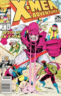 X-Men Adventures #2 Newsstand Cover Marvel Comics