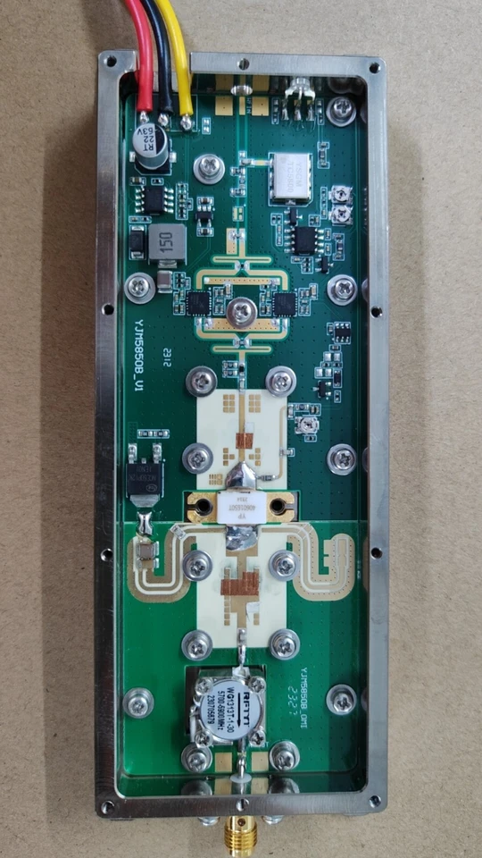 50W 5,8GHz PA Wireless Signal High Power Verstärker Modul 47dBm mit Zirkulator