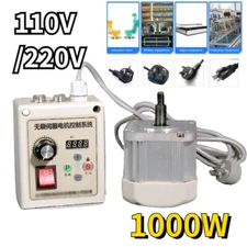 Permanent Servo Motor Controller Driver For Belt Sander 1000W Magnet Face Mount