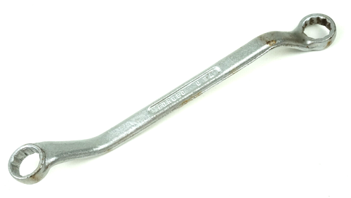 Barcalo 1/2" X 9/16" 12 Point Deep Offset Box Wrench USA Vintage - Picture 4 of 4