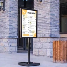 20"x28" Double-Sided Poster Sign Holder Floor Standing Frame (Stand ONLY)