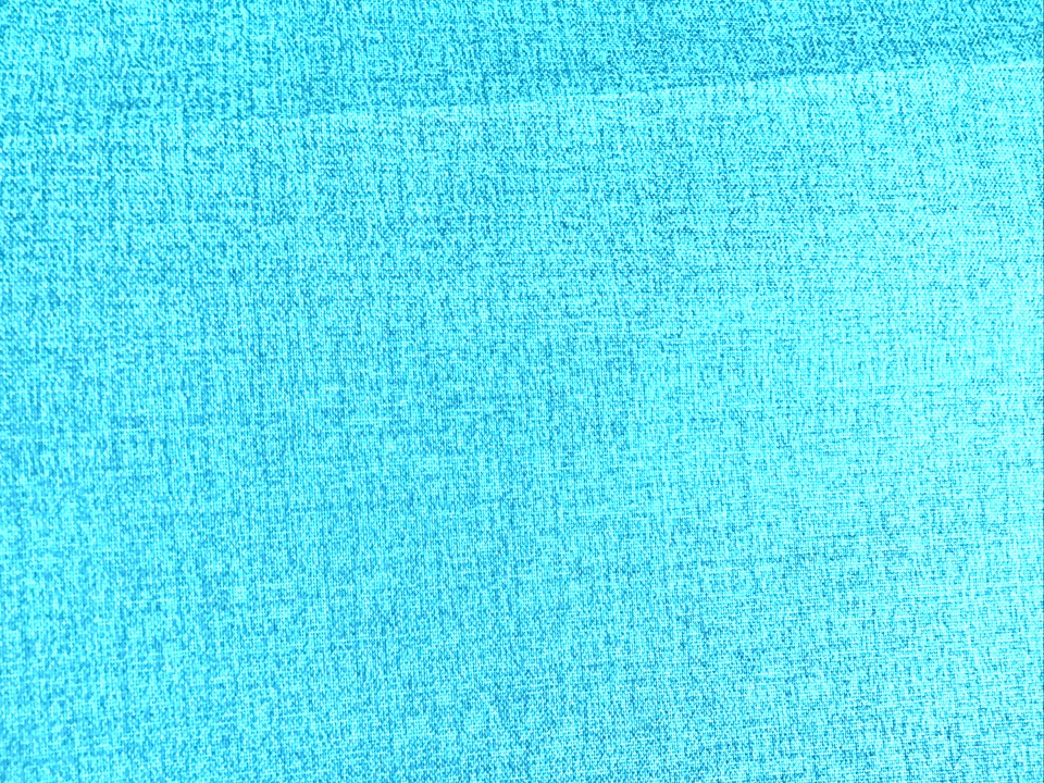 Tapicería de tela exterior patio porche azul azulado liso POR YARDA Foto 4 de 4