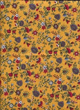 FLORAL VINE BY MICHAEL MILLER FABRICS,ONE YARD.