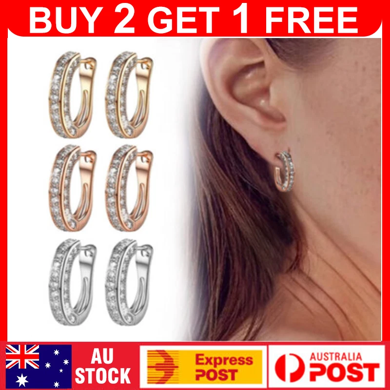 Dorina EarAcupressure Magnetherapy Detoxi Earrings Magnetic Therapy Weight Loss