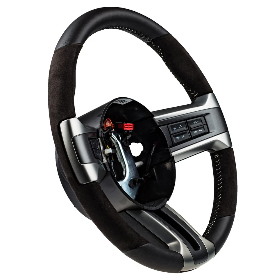 Volante Ford Mustang Shelby GT500 2010-2014 cuero negro OEM CR33Z3600AB Foto 2 de 4