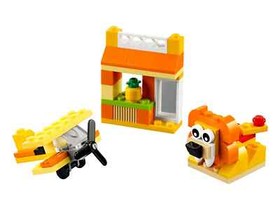 Lego Orange Creativity Box 10709 Classic Minifigure Building Set