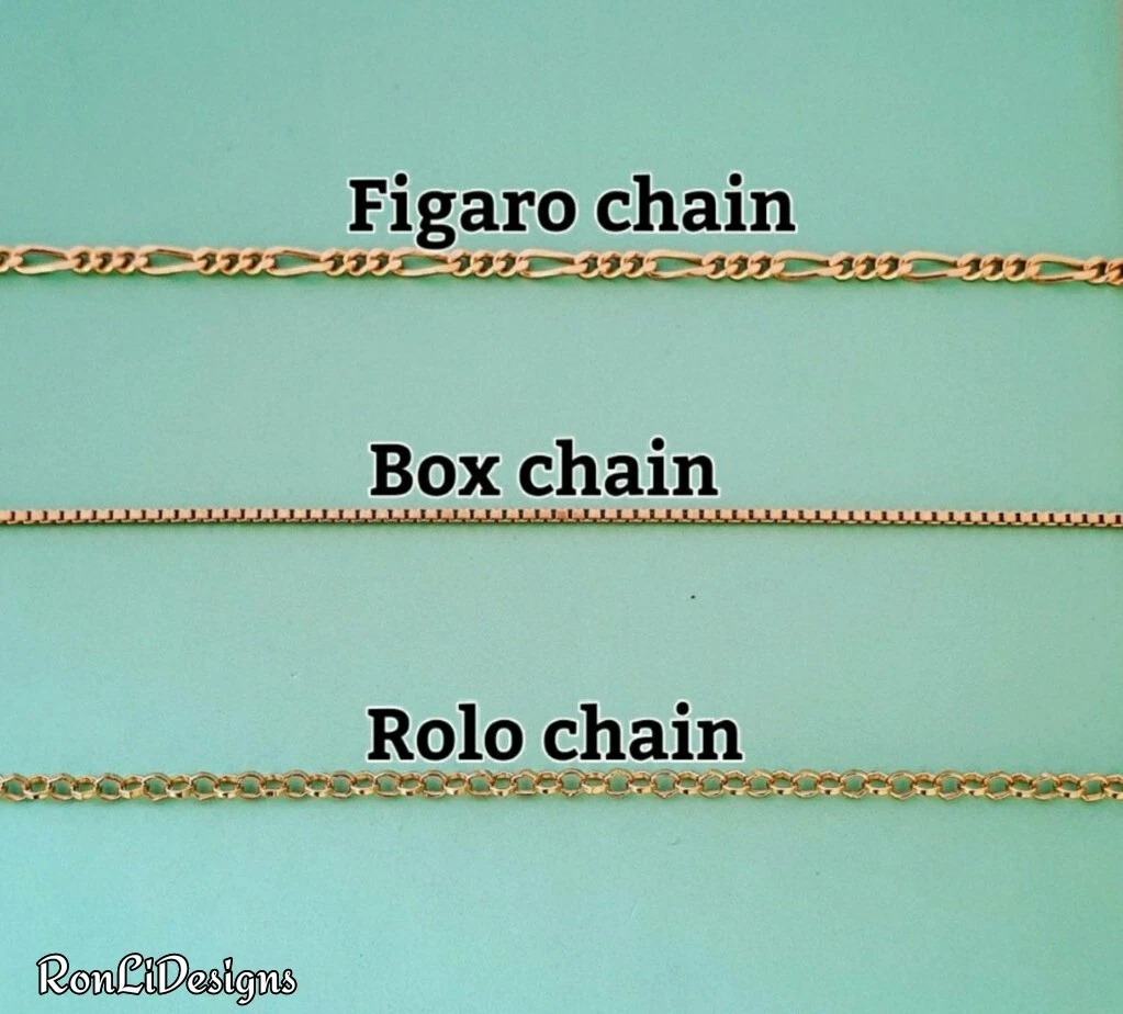 Chain for Name Necklace, Replacement Chain for Nameplate 