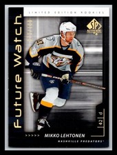 2006-07 SP Authentic Limited #235 Mikko Lehtonen RC 072/100 !!