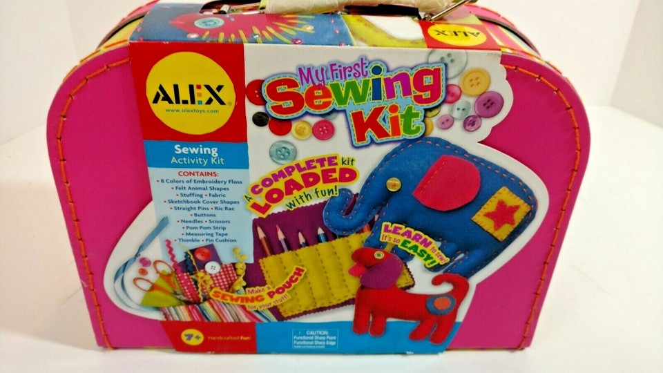 Klutz Craft Kits Alex Crafts My First Sewing Kit For Beginners