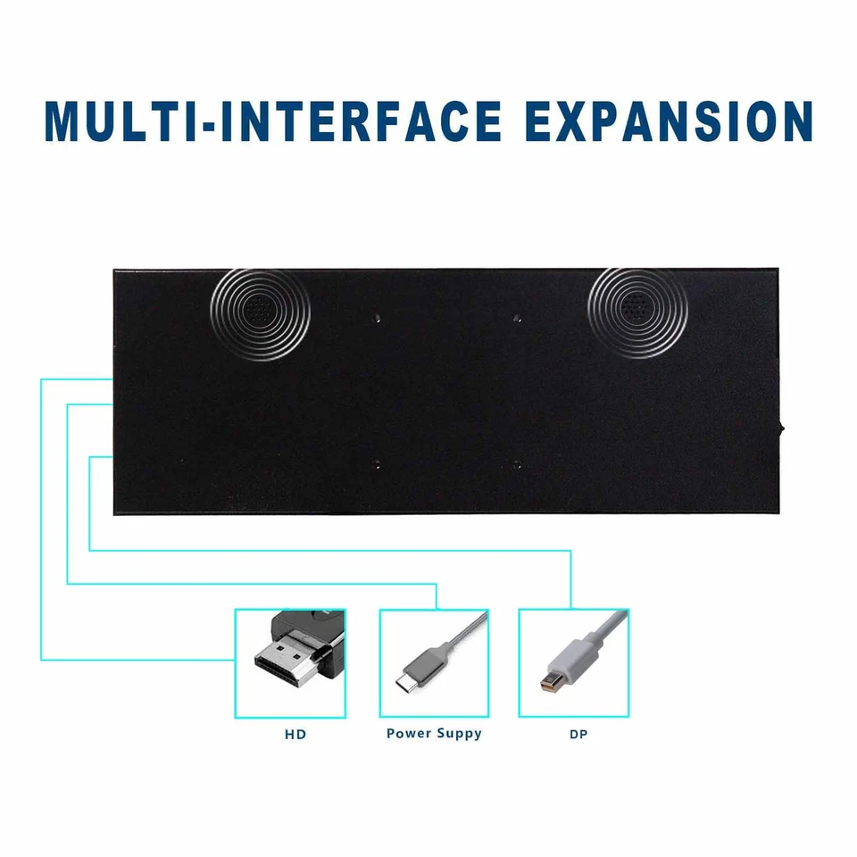 14" 3840X1100 4k IPS Capacitive Touch LCD Monitor HD Input Port - Image 4 of 4