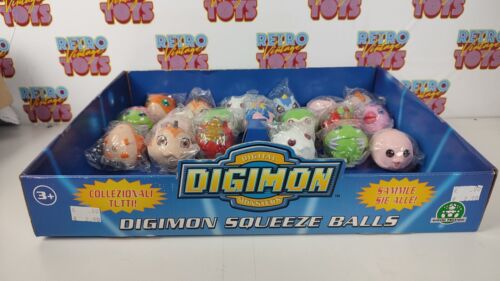 SQUEEZE BALL DIGIMON BALL SPRAY DIGITAL MONSTERS PRECIOUS GAMES '02 - Picture 1 of 21