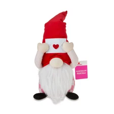 Way to Celebrate! Valentine 17" Red & White Gnome - New