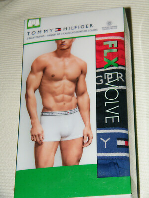 Tommy Hilfiger Mens Cotton Air 3 Pack Trunk 09T3435 Tommy Hilfiger Mens Cotton Air 3 Pack Trunk 09T3435