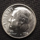 1953 **P ** ROOSEVELT SILVER DIME ** ** FREE SHIPPING! C1124