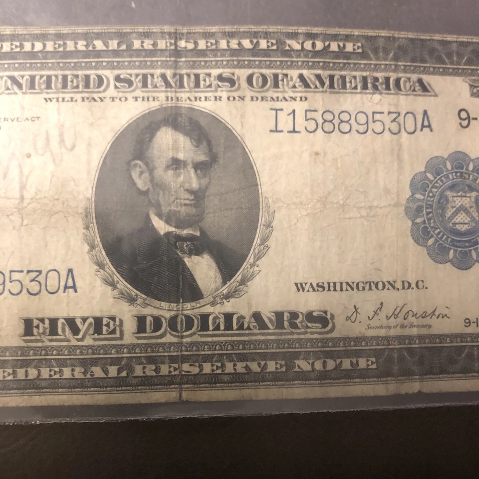 1914 $5 Large Note - Image 3 of 4