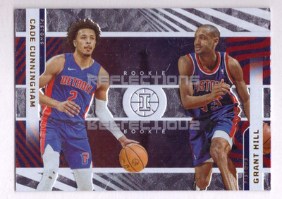 2021-22  Illusions #1  Rookie Reflections Grant Hill / Cade Cunningham #1