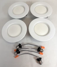 4x Philips Hue 5996411U5 White Light LED Smart Retrofit 5/6" Recessed Downlight