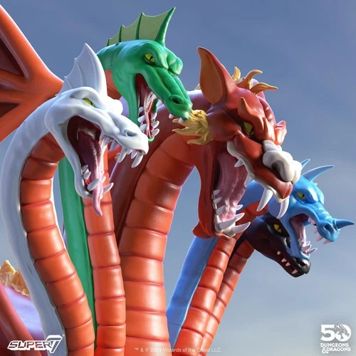 Super7 Dungeons & Dragons ULTIMATES! Tiamat Vinyl Action Figure New Sealed image 9