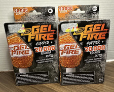 2ea - Nerf Pro - Gelfire Refill with Hopper Orange 20,000 Rounds, 40K total